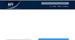 Desktop Screenshot of npf.com.br
